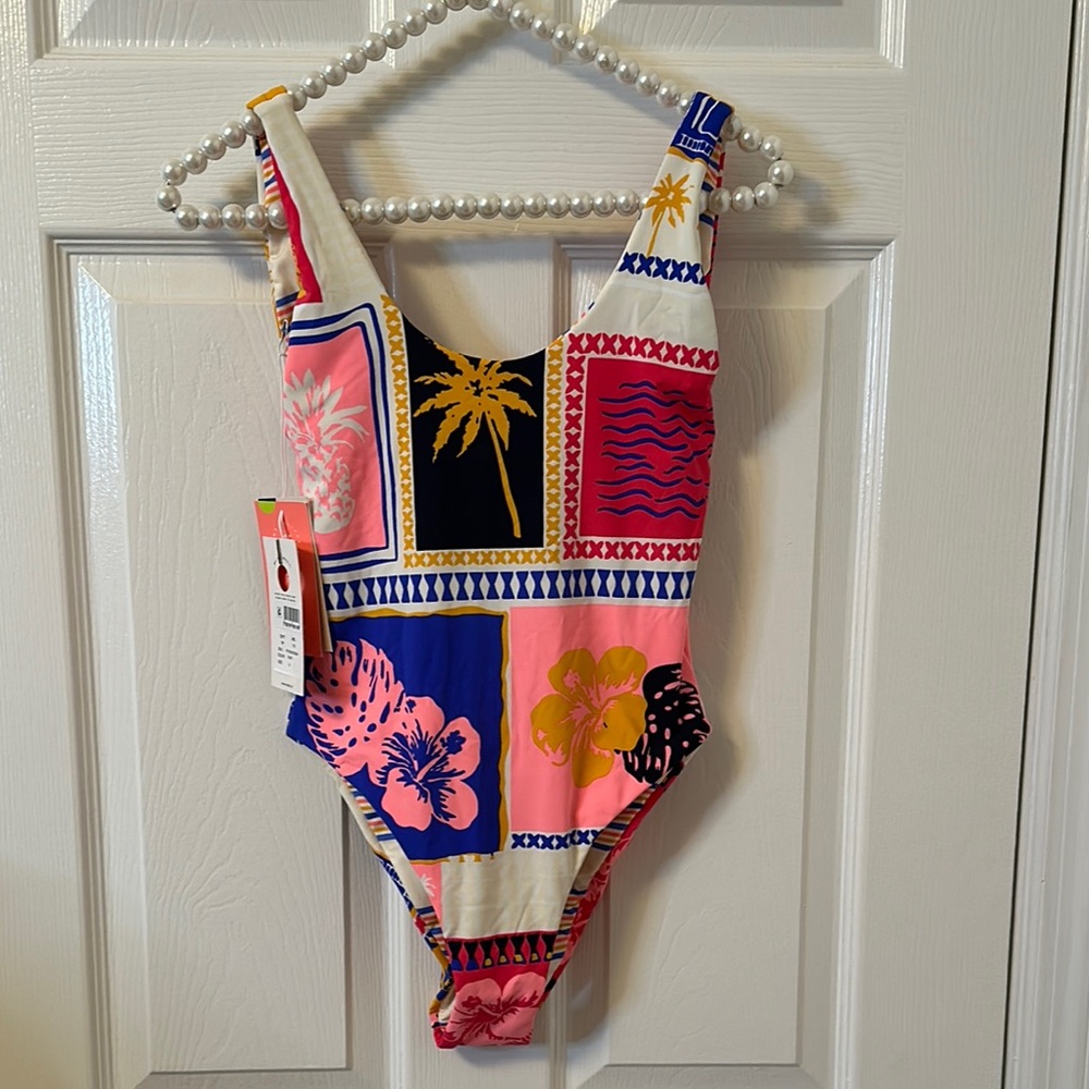 NWT Sz S Maaji Reversible One Piece Swimsuit